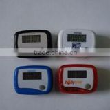 Wholesale Low Price Promotional Gift LED Calorie Counter Customized ABS Pedometer for Climbing Traveling Walking