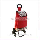 Custom Wholesale Fabric 3 Wheeled Shopping Cart For Climbing Stair thumbnail-3