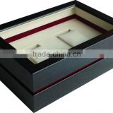 2015 Fashion China Clear Hard Leather Packaging Box ,Watch Box , Leather Watch Box