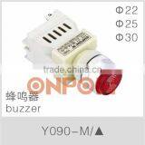 Y090-M Mushroom Push Button Switch,momentary Buzzer,continuous Buzzer