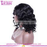 18 Inches Wholesale Price Qingdao Factory Loose Wave Side Part Lace Front Wig Brazilian Human Hair Wig thumbnail-2