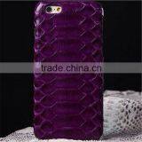 Jranter Cover for Cell Phone Back Cover Custom Genuine Python for IPhone Case