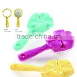 Raffini New Patterned Top Selling Plastic With Swirl Design Handle Paddle Hair Brush thumbnail-2