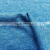100%poly Cationic Yarn Heather Jersey Fabric thumbnail-5