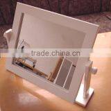 High Quality Wood Framed Tabletop Mirror thumbnail-3