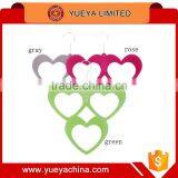 Non Slip Slim Clothes Hangers Velvet Flocking Closet Coat Organizer Housewarming Heart 2 thumbnail-1