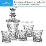 Crystal Whiskey Decanter; Ice Wine Decanter; Pewter Wine Decanter thumbnail-1