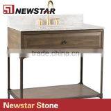China Supplier Wood Hotel Bathroom Vanity Base thumbnail-2