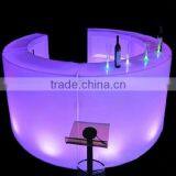 Illuminated Led Bar Furniture/multicolor Change Led Bar Table/led Round Bar Counter thumbnail-4