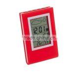 New Arrival Photo Frame Shaped Desk Clock With Weather Station and Temperature for Gift thumbnail-3