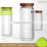 Premium Quality Mouth Blowned Glass Honey Pot Jars thumbnail-6