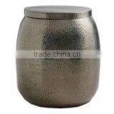 Retro Living Room Bucket Hammered Table thumbnail-1