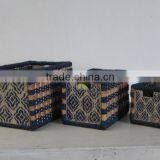 High Quality Best Selling Eco-friendly Seagrass Storage Baskets From Vietnam thumbnail-1