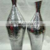 High Quality Metal Flower Pot,Hammered Metal Vase,Designer Flower Pot thumbnail-1