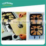 4pcs Pack Non-stick PTFE Coated Gas Stove Protector, High Temperature Resistance Glass Fiber Stove Top Protector thumbnail-1