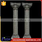 trade assurance decorative antique green marble stone columns NTMF-C223S