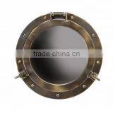 Brass Antique Wall Mirror thumbnail-1