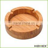 Bamboo Cigar Ashtray w Holder Catcher Homex BSCI/Factory thumbnail-1