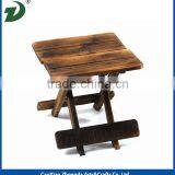 Solid Wood Folding Round Outdoor Table thumbnail-5