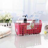 Plastic Bathroom Basket Storage Basket Bathroom Hanging Basket , thumbnail-1