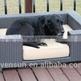 Luxury Rattan Pet Dog Beds thumbnail-1