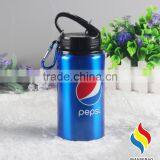 500ml Wide Mouth Sports Aluminum Bottle With Carabiner thumbnail-4