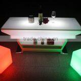 Stainless Steel Leg Illuminate Small Party Led Bar Counter With IR Remote Control thumbnail-4