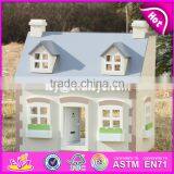 2017 New Design Children Solid Wood Victorian Dolls House W06A236 thumbnail-1