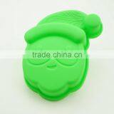 11183 High Quantity Eco-friendly Santa Claus Shape Silicone Chocolate Mould,soap Mold,diy Cake Mould thumbnail-2