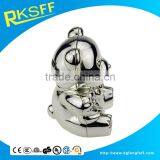 High Quality Zinc Alloy Bear Shape Coin Bank/saving Money thumbnail-2