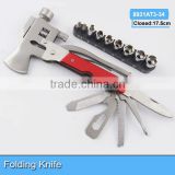 2014 New arrival multi function camping axe hammer tools 8931AT3-34