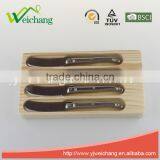 WCJ847 High Quality All Stainless Steel Cheese Knife 4 Pcs Butter Knife Set thumbnail-3
