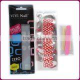 Zhejiang Yiwu Vivi Nail Peel off Full Cover Polish Nail Strips Nail Stickers thumbnail-3