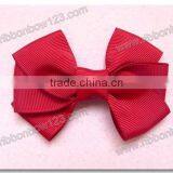 Red Grosgrain Ribbob Bow,wholesale Tribbon Bow thumbnail-1