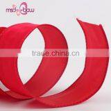 Decorative 32mm Red Jute Burlap Celebrate it Ribbon for Wedding Car thumbnail-4