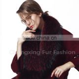 COLLAR-R1B New Fashion Real Raccoon Fur Winter Detachable Fur Collars thumbnail-5