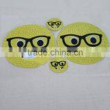 Lovely Cartoon Design Hologram Rhinestone Diamond Gem Crystal Sticker In Foot Grade thumbnail-6