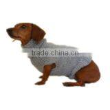 Wholesale Cheap Round Neck Short Sleeve Cable Dog Clothes Sweater thumbnail-3