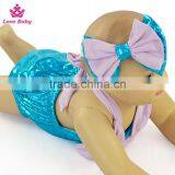 Stylish Fish Scale Baby Swimwear Kids Boutique Swimsuit Set thumbnail-2