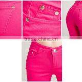 New Women's Pants Sexy Spring Elastic Candy Colored Pencil Pants Jeans Trousers Women's Jeans thumbnail-6