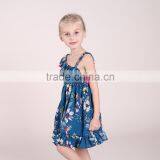 S17618A Kids Party 2017 Casual Sleeveless Model Baby Girl Summer Dress thumbnail-4