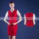 Chinos Wholesales Hot Sexy Airline Stewardess Skirt Suits thumbnail-5