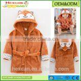 Factory Bath Towel Robe for Kids Fleece Robe 2017 New OEM thumbnail-6