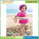 Quick-dry Eslamic Cute Kids Safty Printed Swimwear