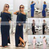 Women Summer Dresses Solid Long Maxi BOHO Evening Party Dress Natural Pocket Cotton Blend Women Vestidos de Fiesta Roupa thumbnail-1