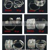 New Thai Karen Silver Bangle Jewelry 925 Sterling Silver thumbnail-1