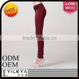 Fashionable Cheap Casual Tight Ladies Stretch Pants thumbnail-1