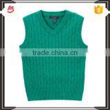 England Style V Neck Sweater Vest Unifrom Sleeveless Sweater thumbnail-1