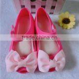 Fabric Bow Melissa Shoes for Kids, Mini Melissa for Girls thumbnail-3