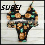 Pineapple New Sexy Bikini Swimwear thumbnail-1